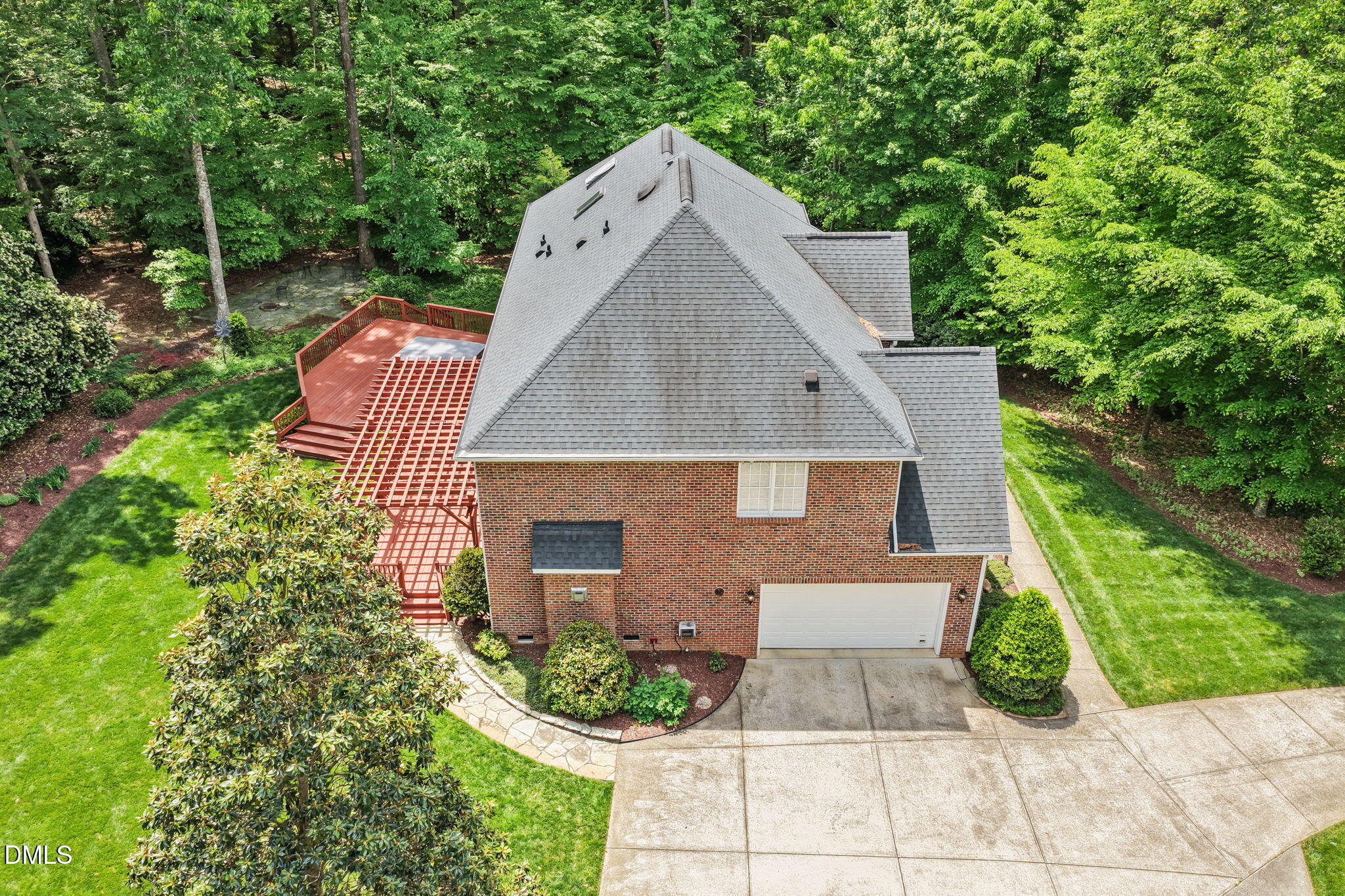 1512 Brightwater Court Raleigh, NC 27614 - Photo 55 of 61 Aerial View