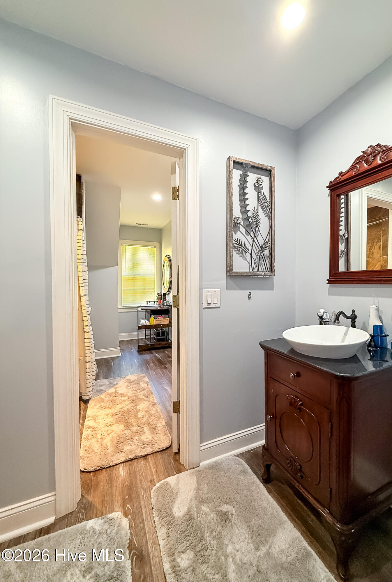 6375 Swanns Station Road Sanford, NC 27332 - Photo 62 of 126 Upstairs Full Bathroom w/Separate Vanity's & Shower/Tub Combo