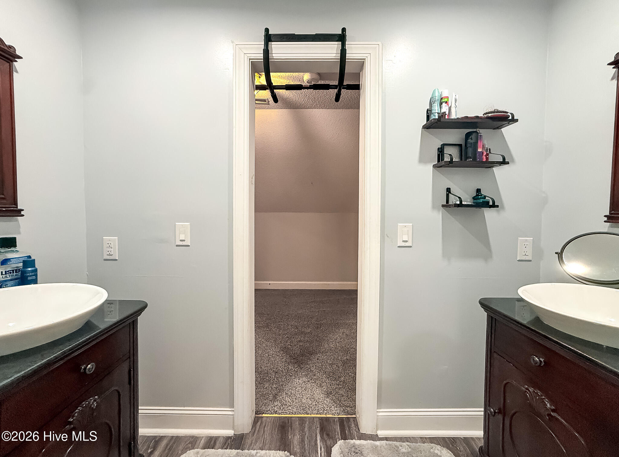 6375 Swanns Station Road Sanford, NC 27332 - Photo 64 of 126 Upstairs Full Bathroom w/Separate Vanity's & Shower/Tub Combo