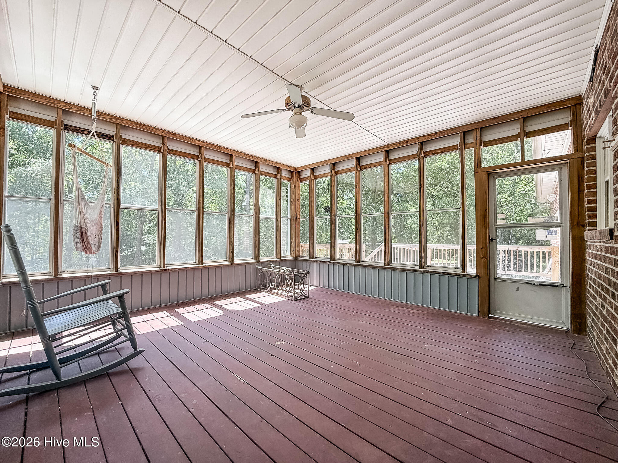 6375 Swanns Station Road Sanford, NC 27332 - Photo 93 of 126 Large Screened in Porch