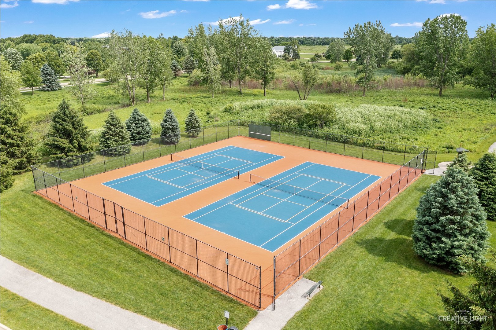 S970 Newton Square Geneva, IL 60134 - Photo 32 of 35 a view of an aerial view of a house
