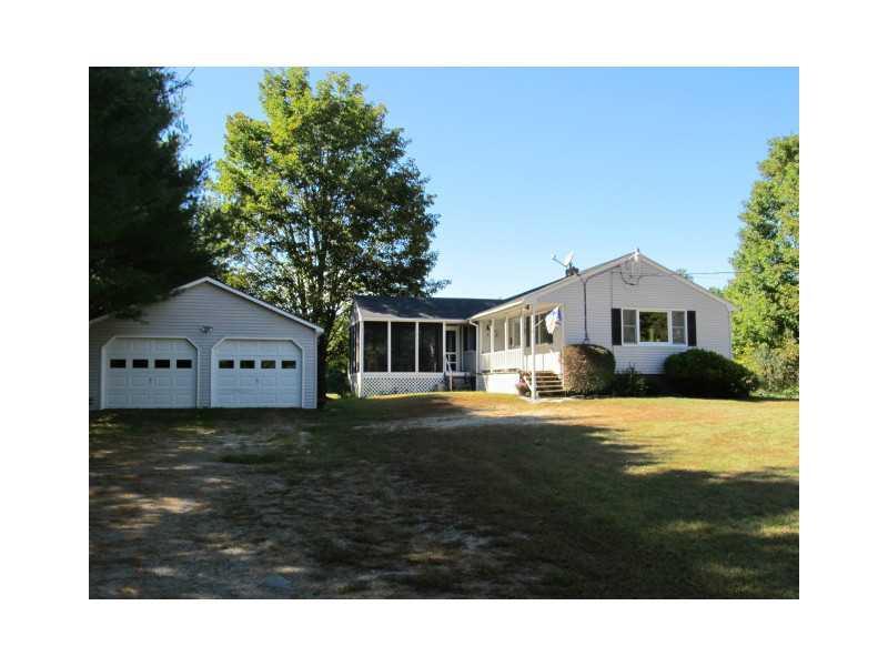 72 W Road West Gardiner, ME 04345 - Photo 4 of 26 Exterior Front. Private setting...
