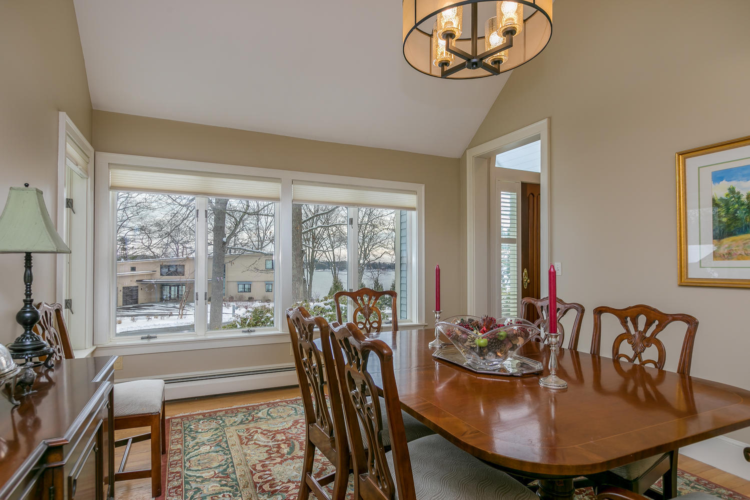 26 Ledge Road Cumberland Foreside, ME 04110 - Photo 14 of 35 formal dining room with ocean views