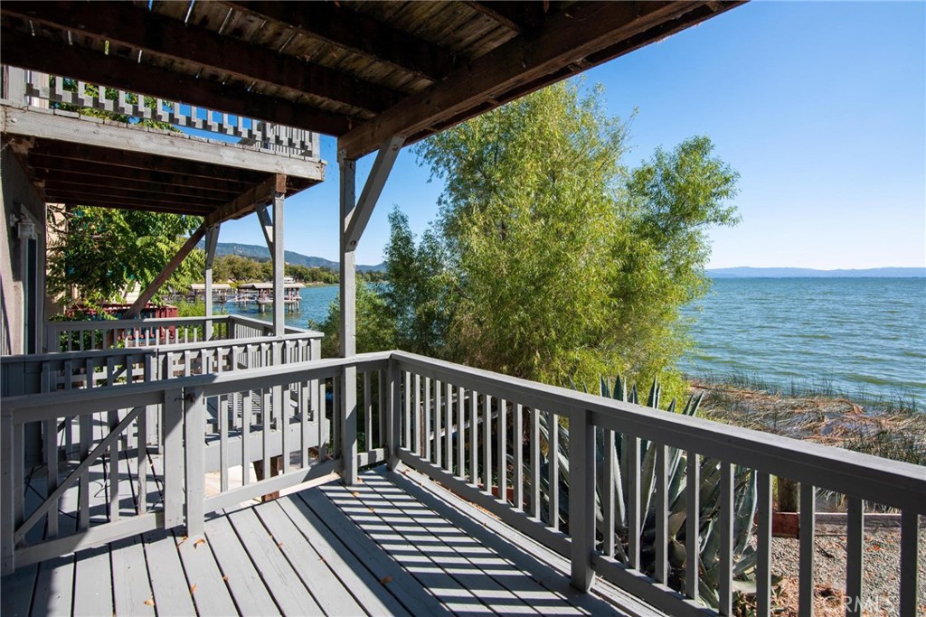 4567 State Highway 20 Nice, CA 95464 - Photo 7 of 58 a view of a balcony with wooden floor