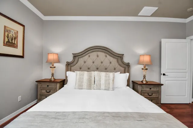 a kitchen with stainless steel appliances granite countertop a stove and cabinets