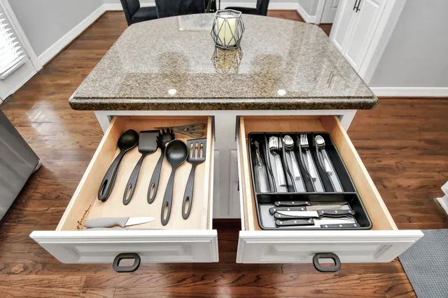 a view of kitchen sink