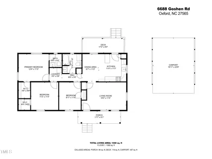 $250,000 | 6688 Goshen Road, Oxford, NC 27565