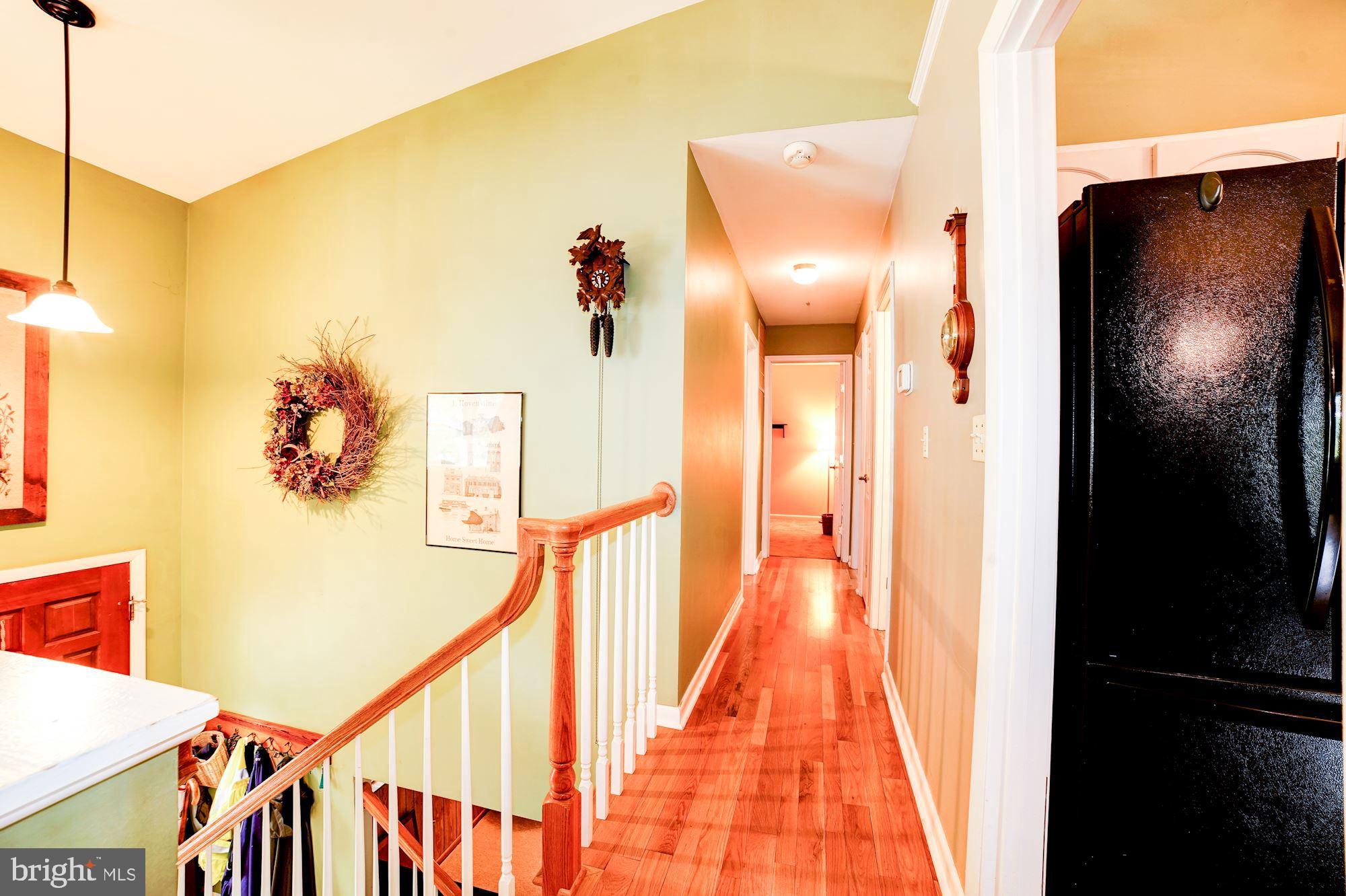 758 Rosewood Road Severn, MD 21144 - Photo 9 of 32 Hallway to Upper Level Bedrooms
