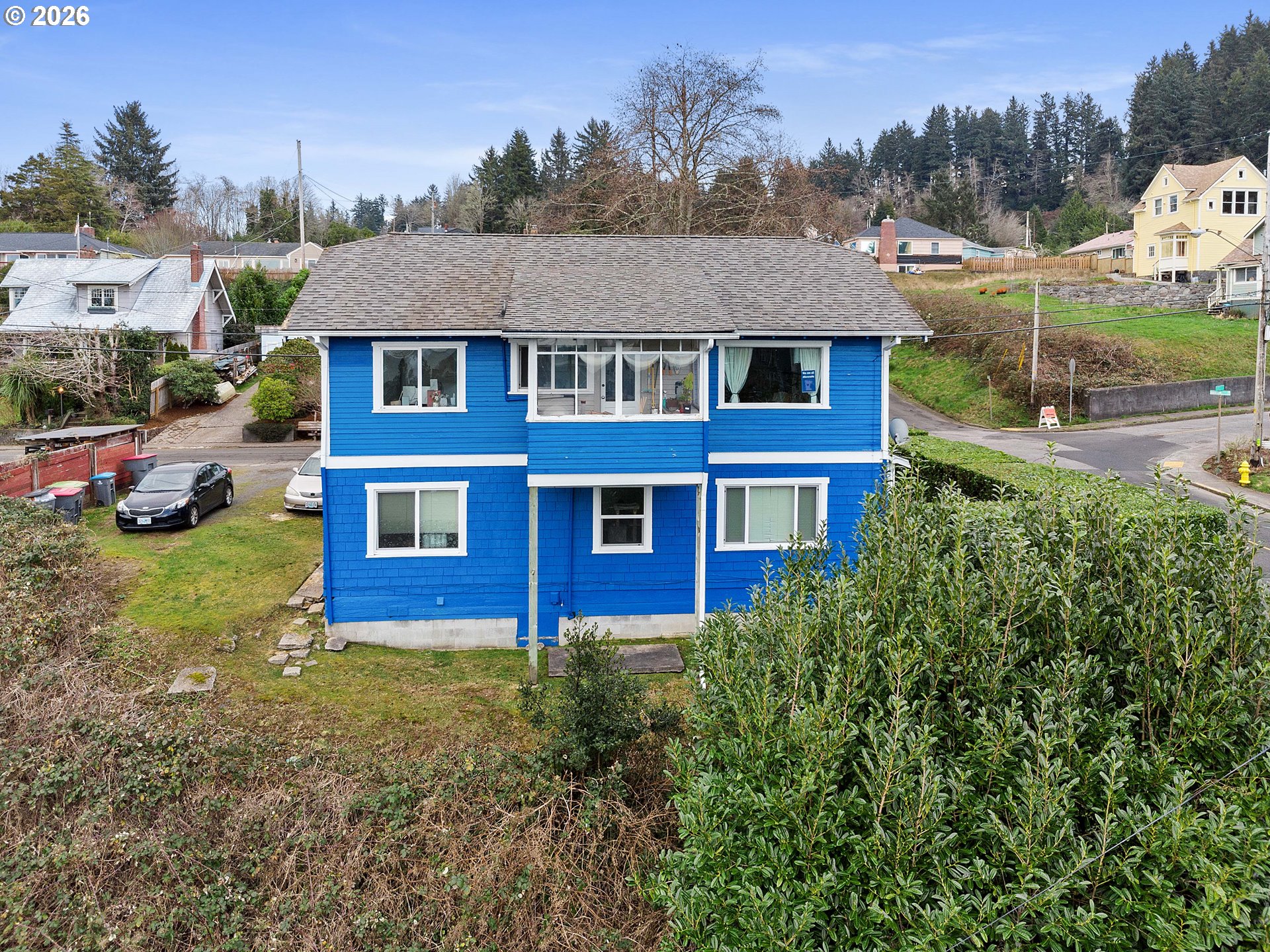 3496 Harrison Avenue Astoria, OR 97103 - Photo 3 of 18 an aerial view of a house
