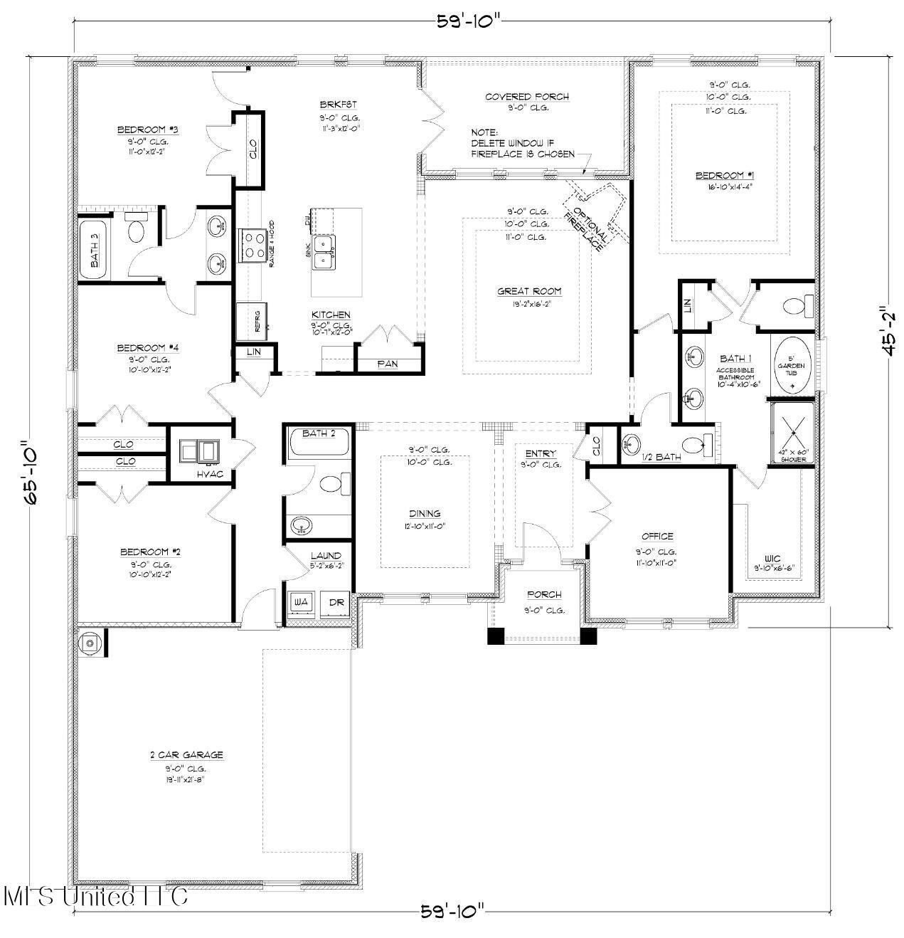 209 East Fire Dept Road Lucedale, MS 39452 - Photo 2 of 43 AVERY_A_B_C_D_CY_FLOOR_PLAN