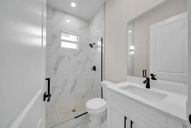 a view of a room with an empty space