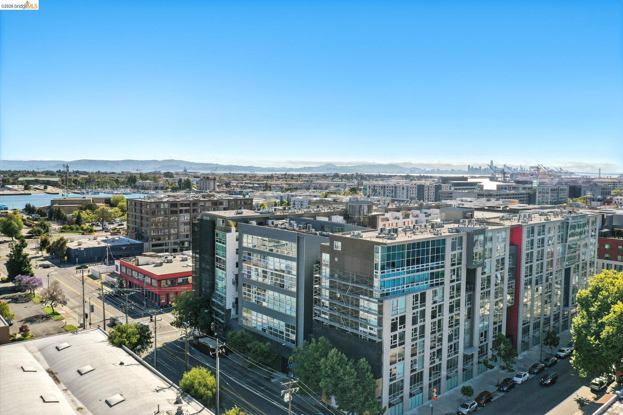 311 Oak Street, Unit 102 Oakland, CA 94607 - Photo 50 of 52 an aerial view of city