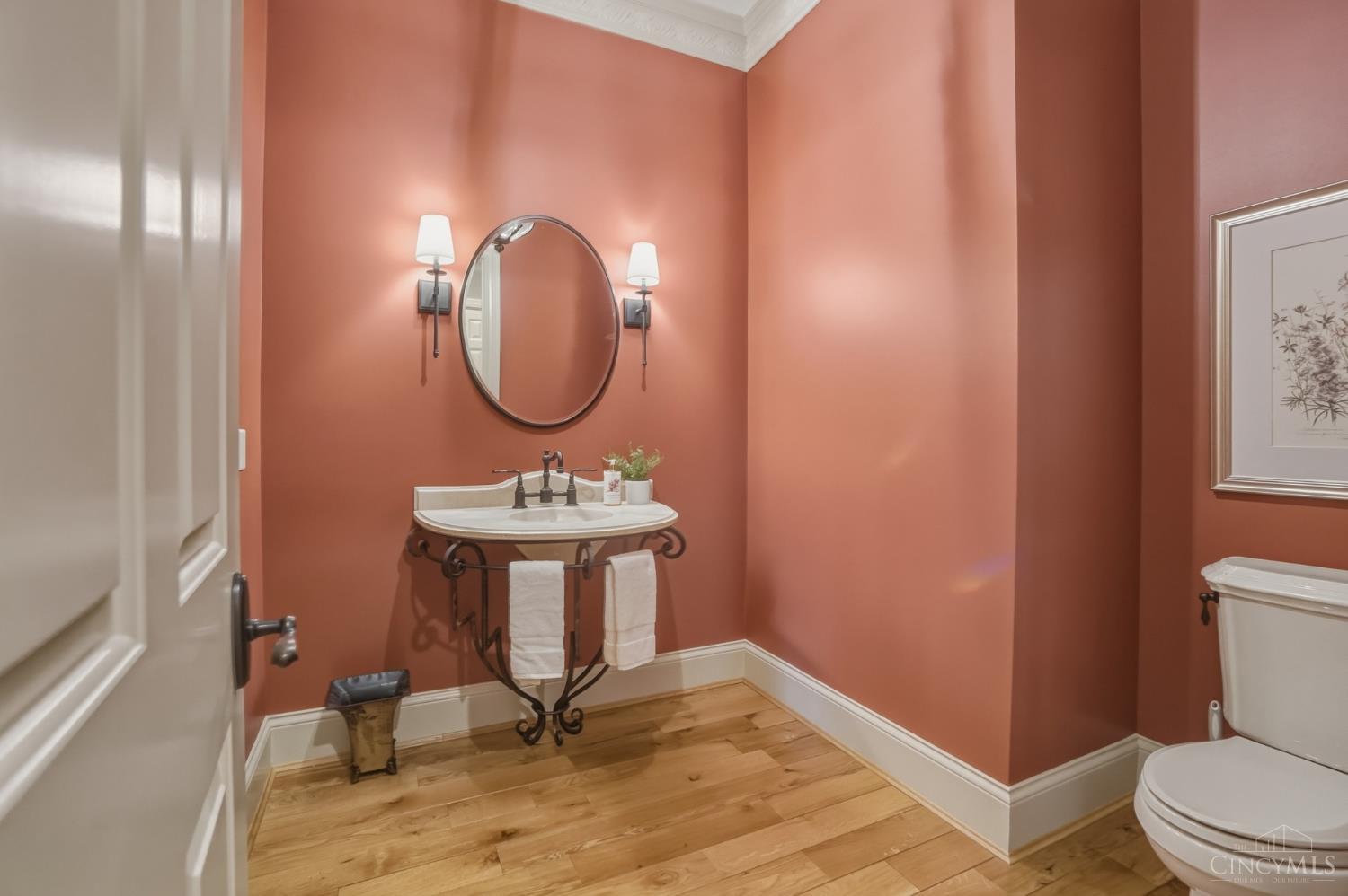 1054 Observatory Point Maineville, OH 45039 - Photo 37 of 82 Second half bath on the first floor.