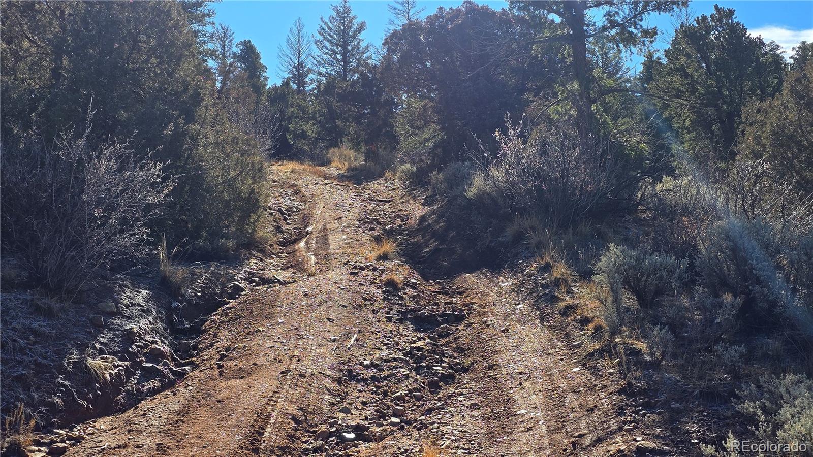 Lot 5106 Redler Road Fort Garland, CO 81133 - Photo 26 of 26 a view of a red top of a house with a yard