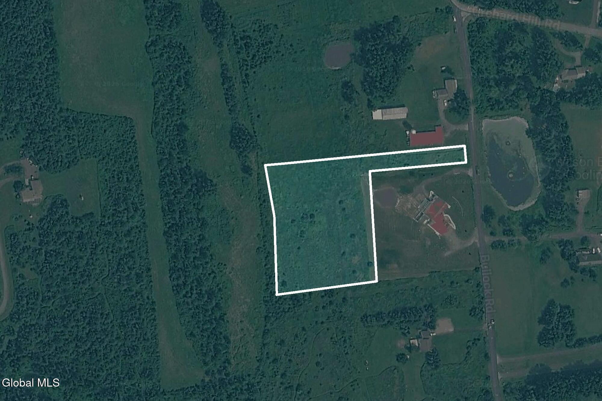 2 D Bullock Road New Scotland, NY 12159 - Photo 16 of 16 Property Line Overlay - Satellite