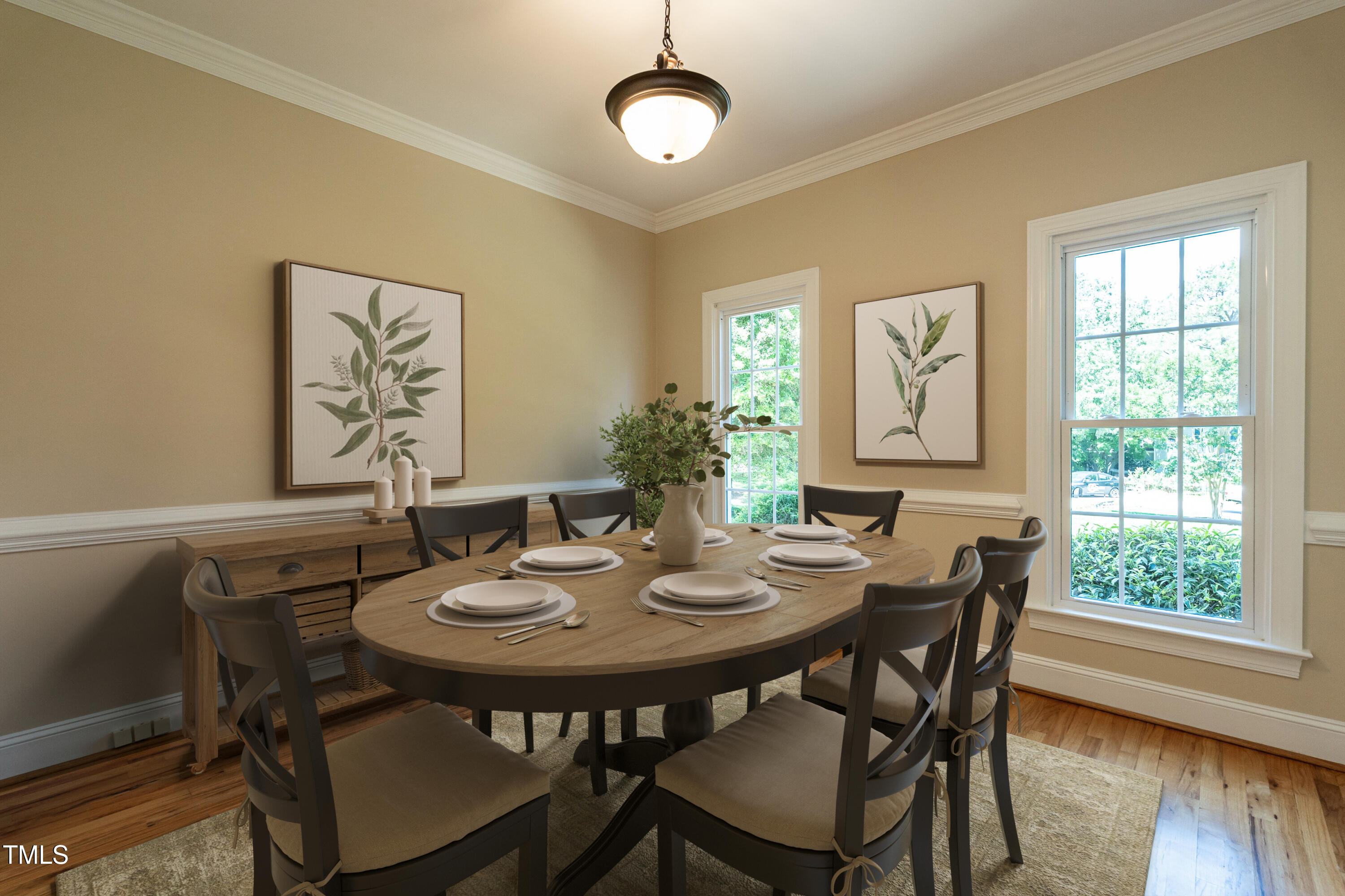 5812 North Beaver Lane Raleigh, NC 27604 - Photo 3 of 66 006-original-dining-room