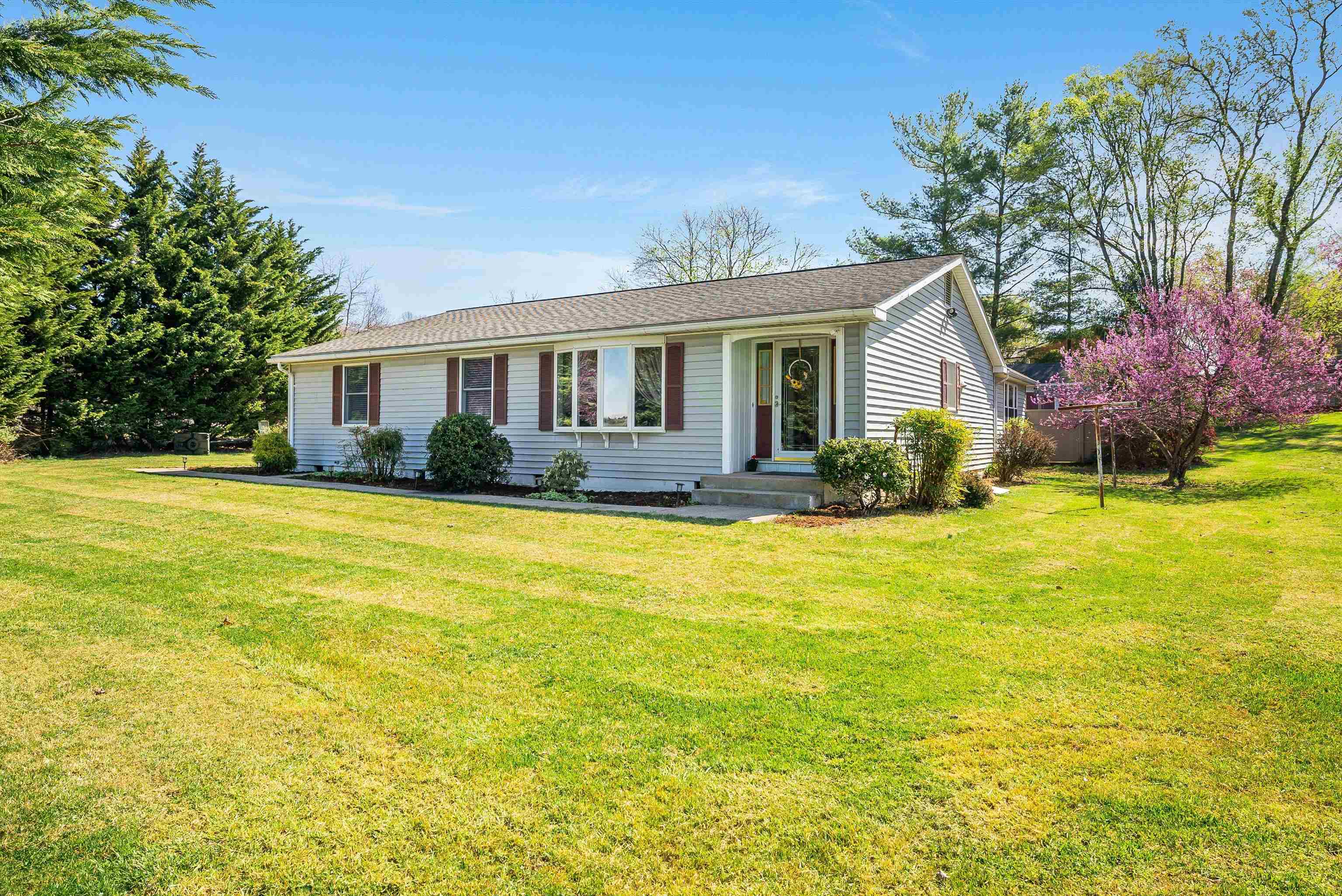 1023 Greendale Road Harrisonburg, VA 22801 - Photo 2 of 53 a front view of house with yard and outdoor seating