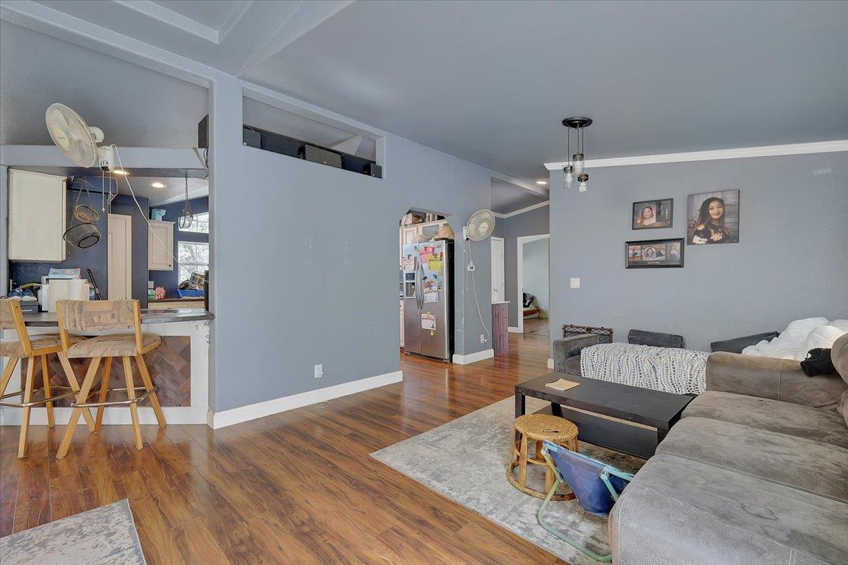10268 Peoria Road Browns Valley, CA 95918 - Photo 21 of 57 a living room with furniture and wooden floor