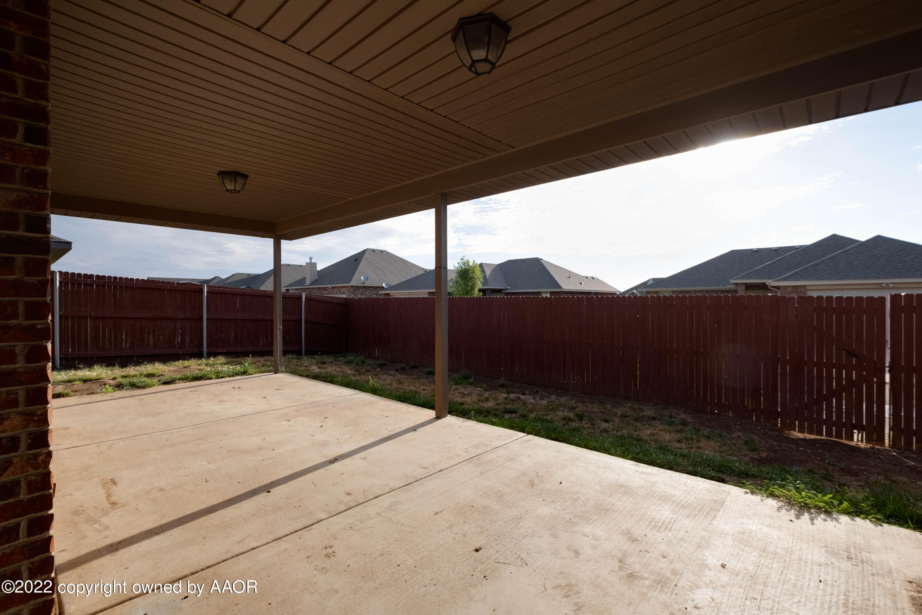 7207 Sinclair Street Amarillo, TX 79119 - Photo 29 of 30 Back Porch