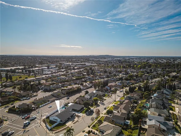 a big house with a street