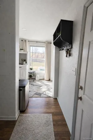 a view of a living room