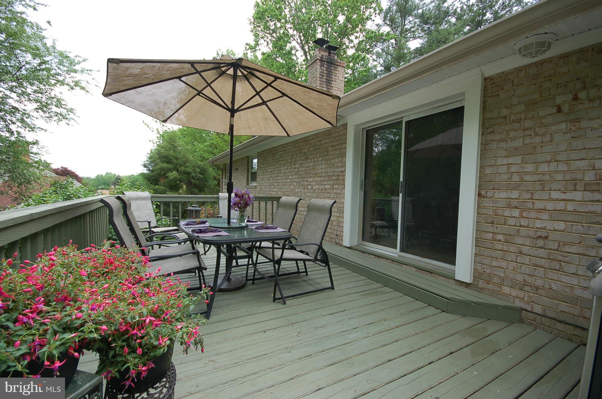19417 Treadway Road Olney, MD 20833 - Photo 3 of 25 Huge Deck