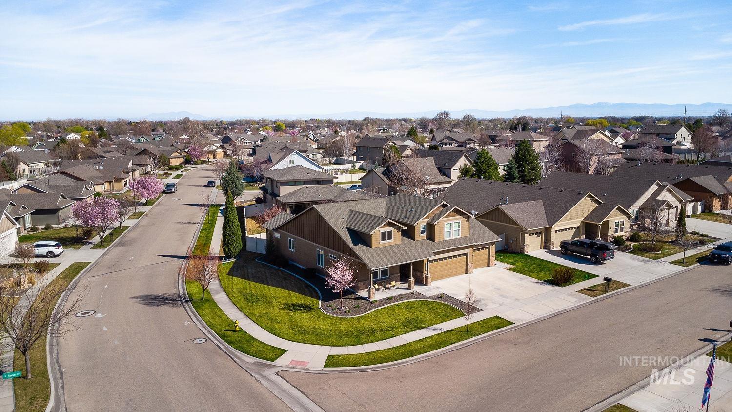 1332 West Raelin Drive Nampa, ID 83686 - Photo 46 of 48 Aerial view of residential area