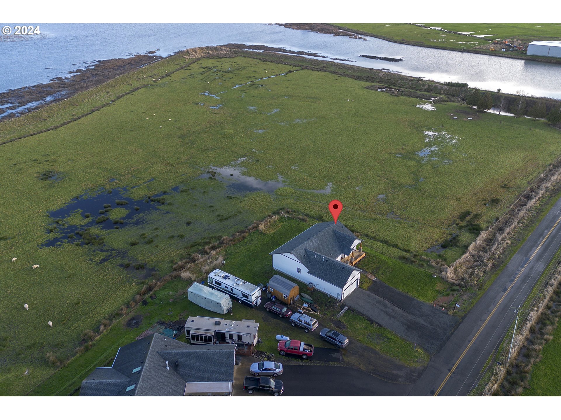 92597 Wireless Road Astoria, OR 97103 - Photo 31 of 35 a view of lake from balcony
