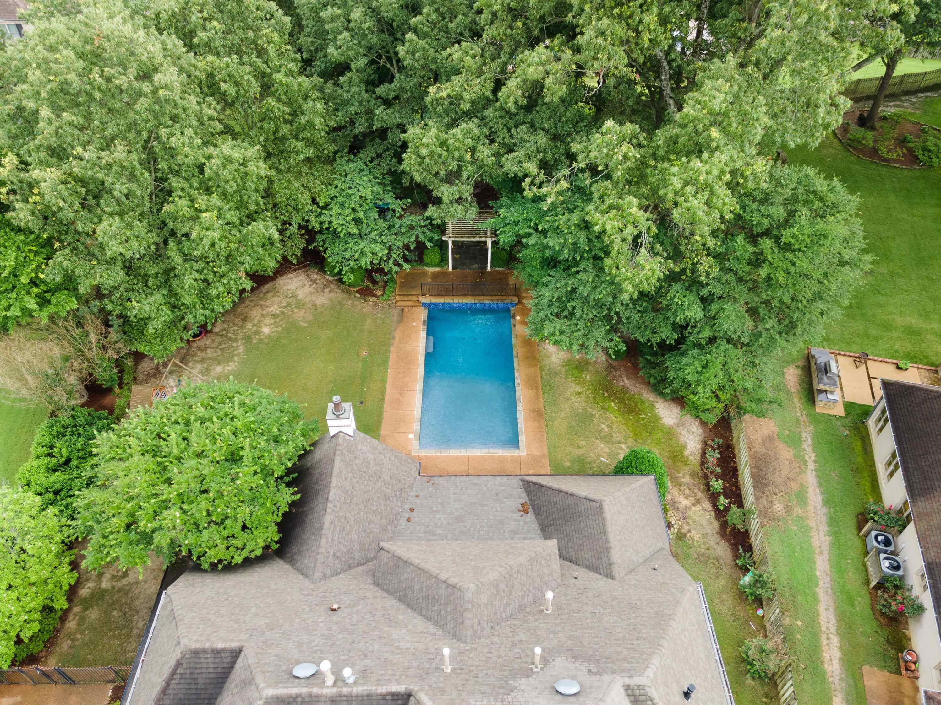 4621 Spring Meadow Way North Olive Branch, MS 38654 - Photo 37 of 40 a picture of a yard with plants