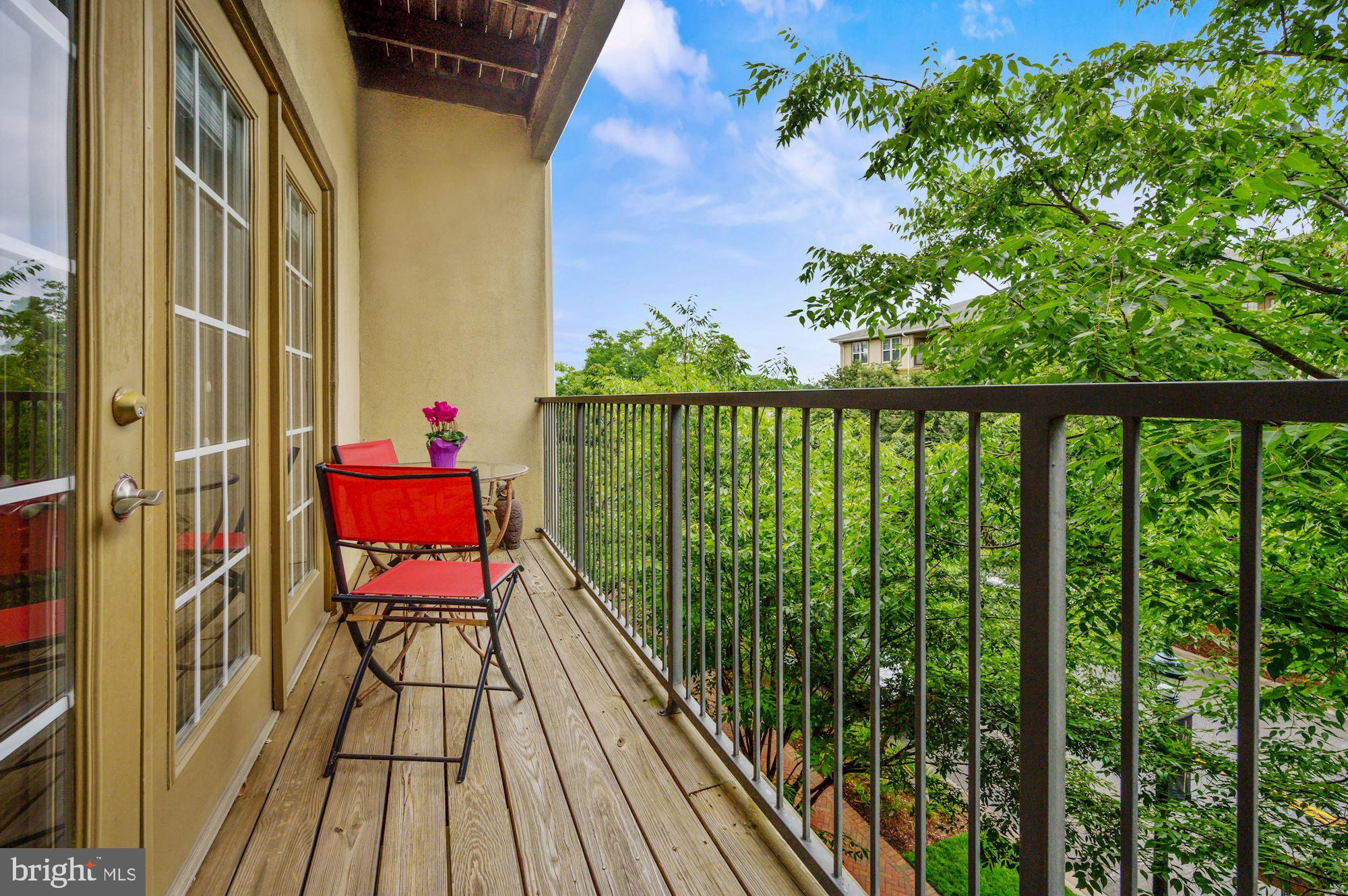 11750 Old Georgetown Road, Unit 2336 Rockville, MD 20852 - Photo 31 of 45 Nice balcony with tree views