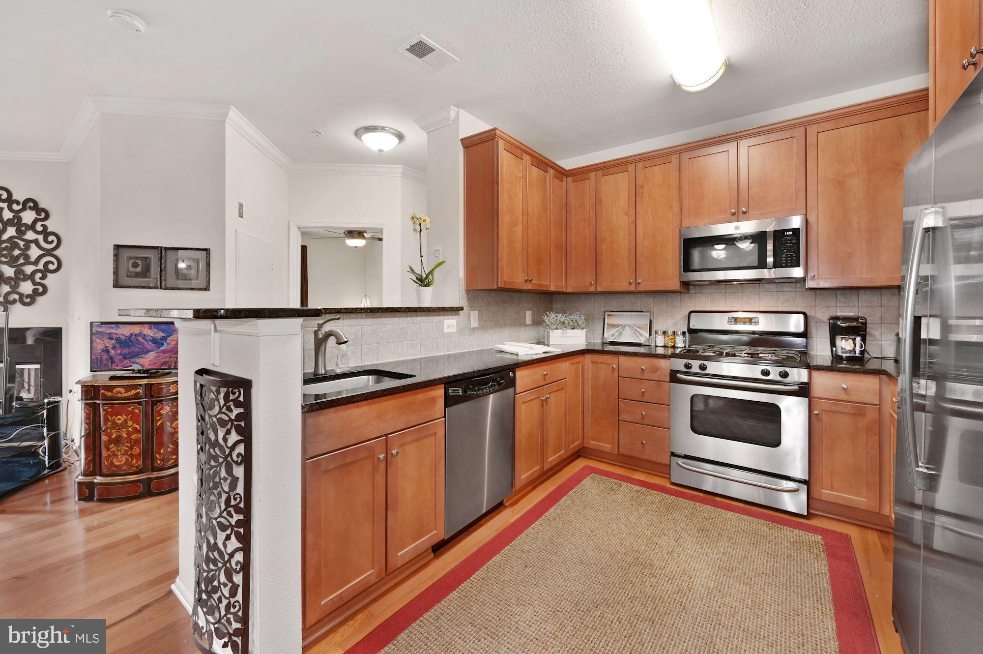 11750 Old Georgetown Road, Unit 2336 Rockville, MD 20852 - Photo 4 of 45 Updated Kitchen with brand new GE refrigerator