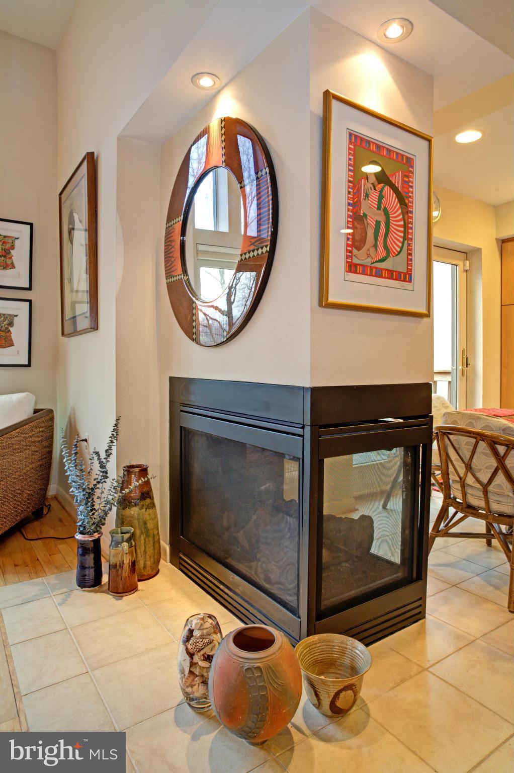 1617 Inlet Court Reston, VA 20190 - Photo 4 of 24 Three-sided Fireplace