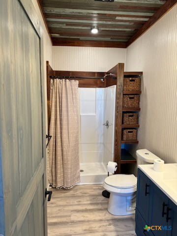 7830 Barbarosa Road New Braunfels, TX 78130 - Photo 13 of 14 a bathroom with a toilet a sink and shower