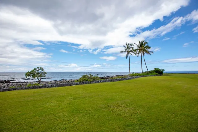 a view of an ocean and beach