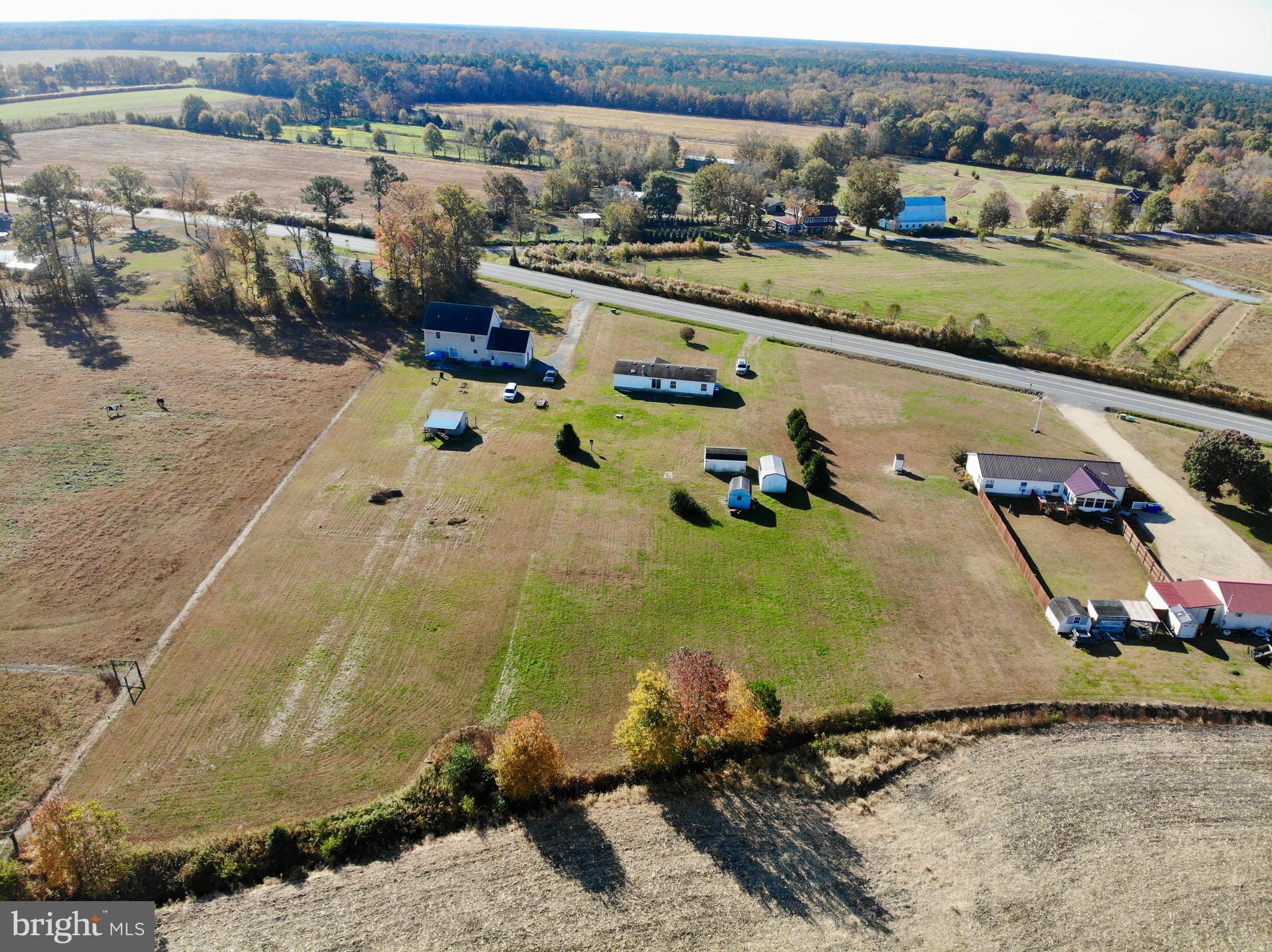 16583 Laurel Road Laurel, DE 19956 - Photo 32 of 34 an aerial view of a house with a yard
