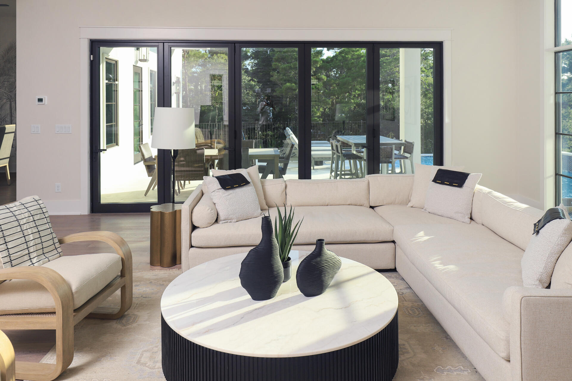 191 Sea Winds Drive Santa Rosa Beach, FL 32459 - Photo 11 of 53 a living room with furniture and a large window