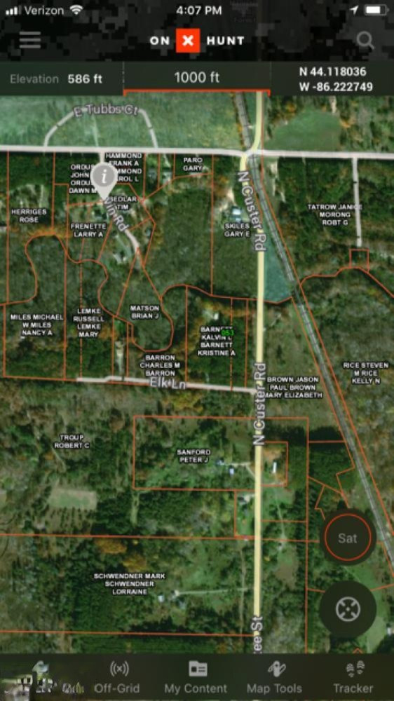 Ervine Road Free Soil, MI 49411 - Photo 11 of 15 Ervine Rd. Aerial 1