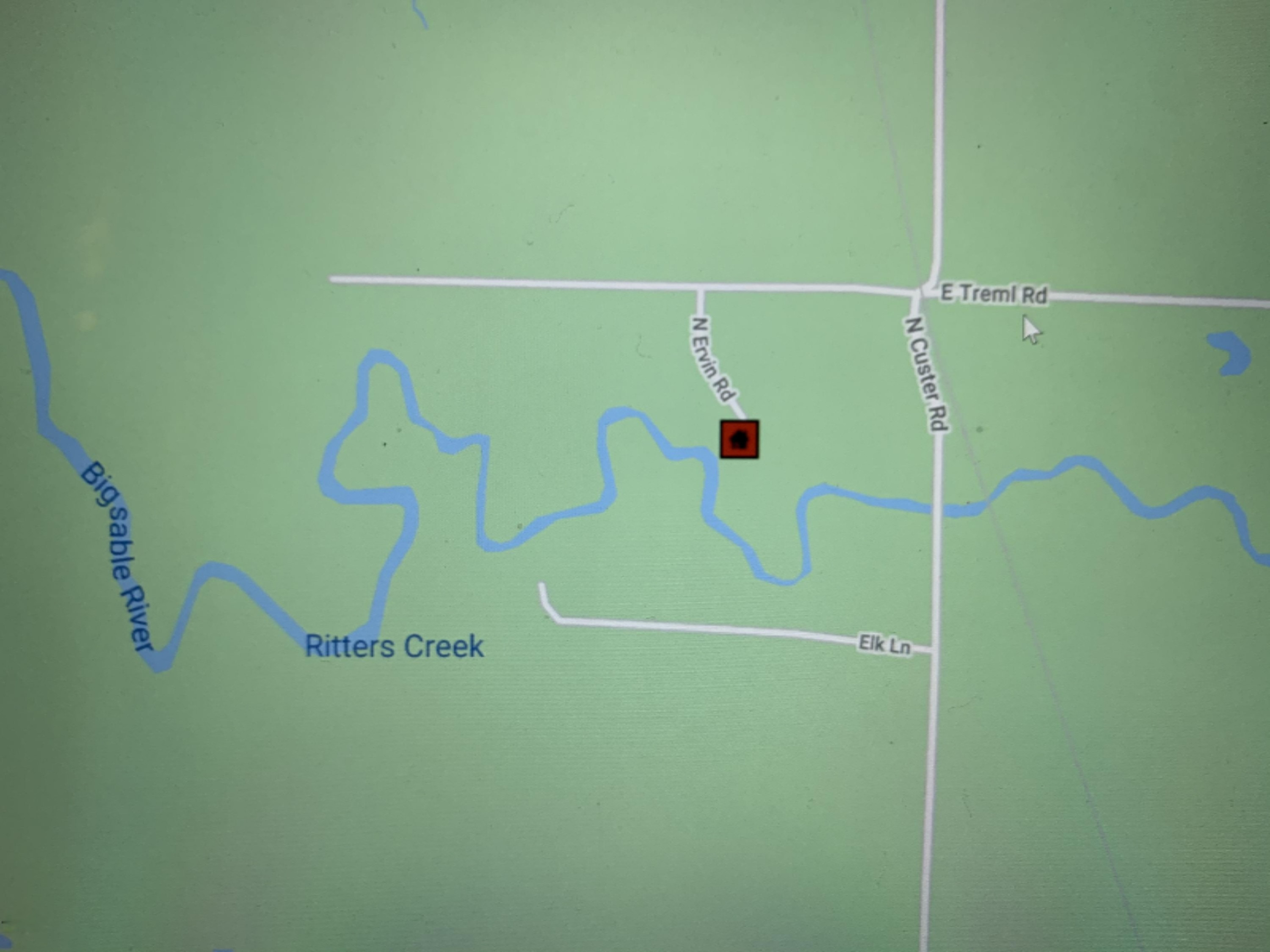 Ervine Road Free Soil, MI 49411 - Photo 15 of 15 Map
