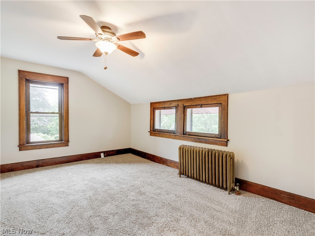 850 Rice Street Alliance, OH 44601 - Photo 25 of 29 Bedroom 1 of 3 with new carpet, large closet and ceiling fan