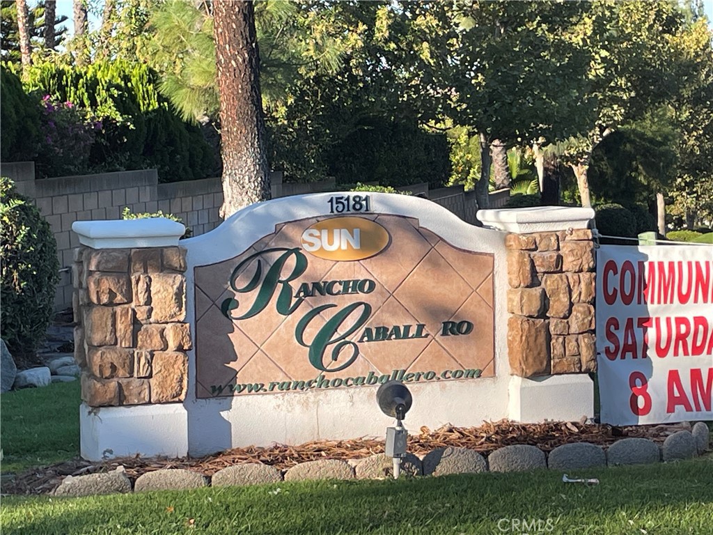 15181 Van Buren Boulevard, Unit 99 Riverside, CA 92504 - Photo 6 of 12 a view of outdoor space with garden and patio