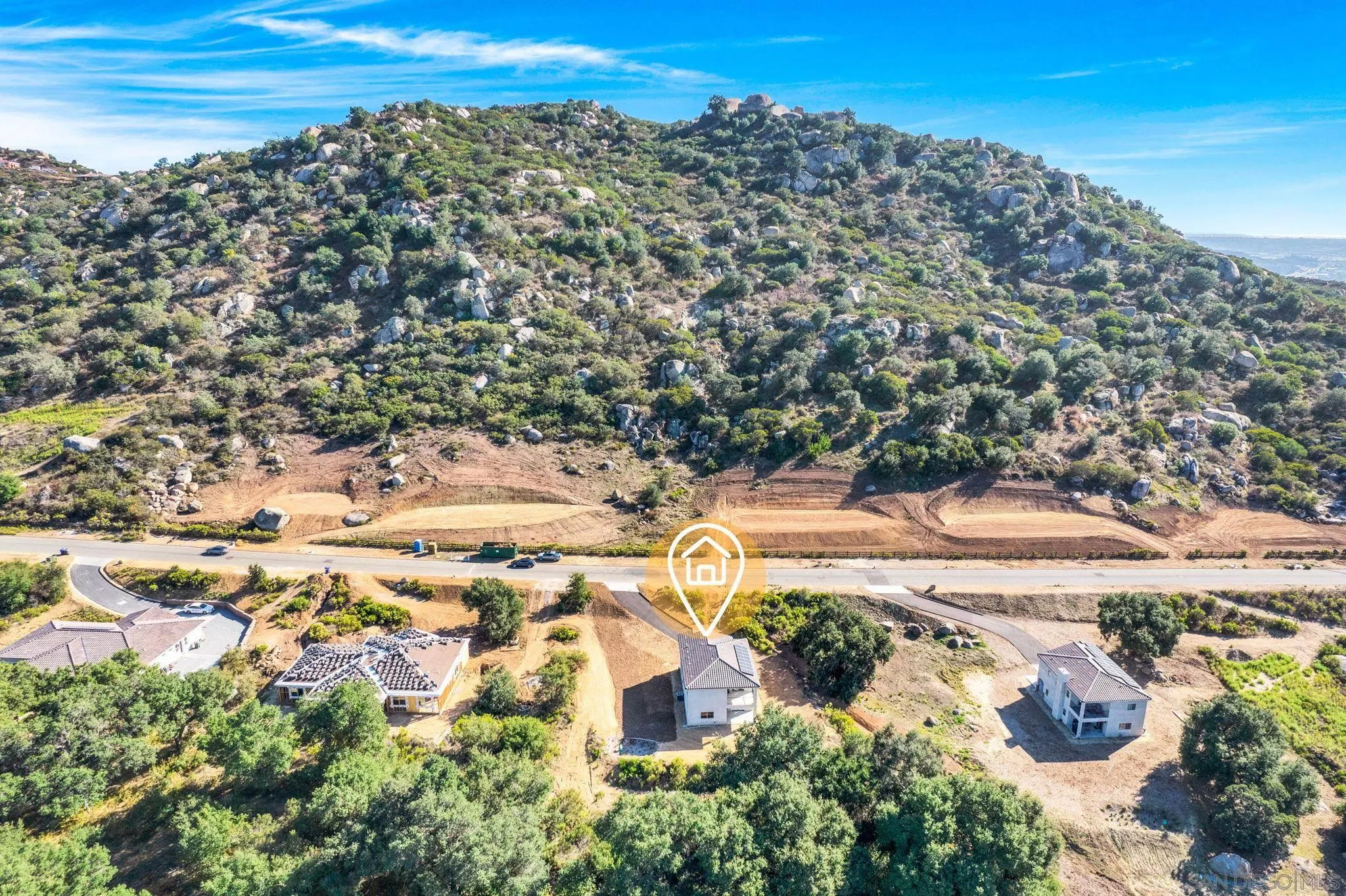 12544 Via Vigneto Lakeside, CA 92040 - Photo 27 of 30 a view of a yard with an ocean