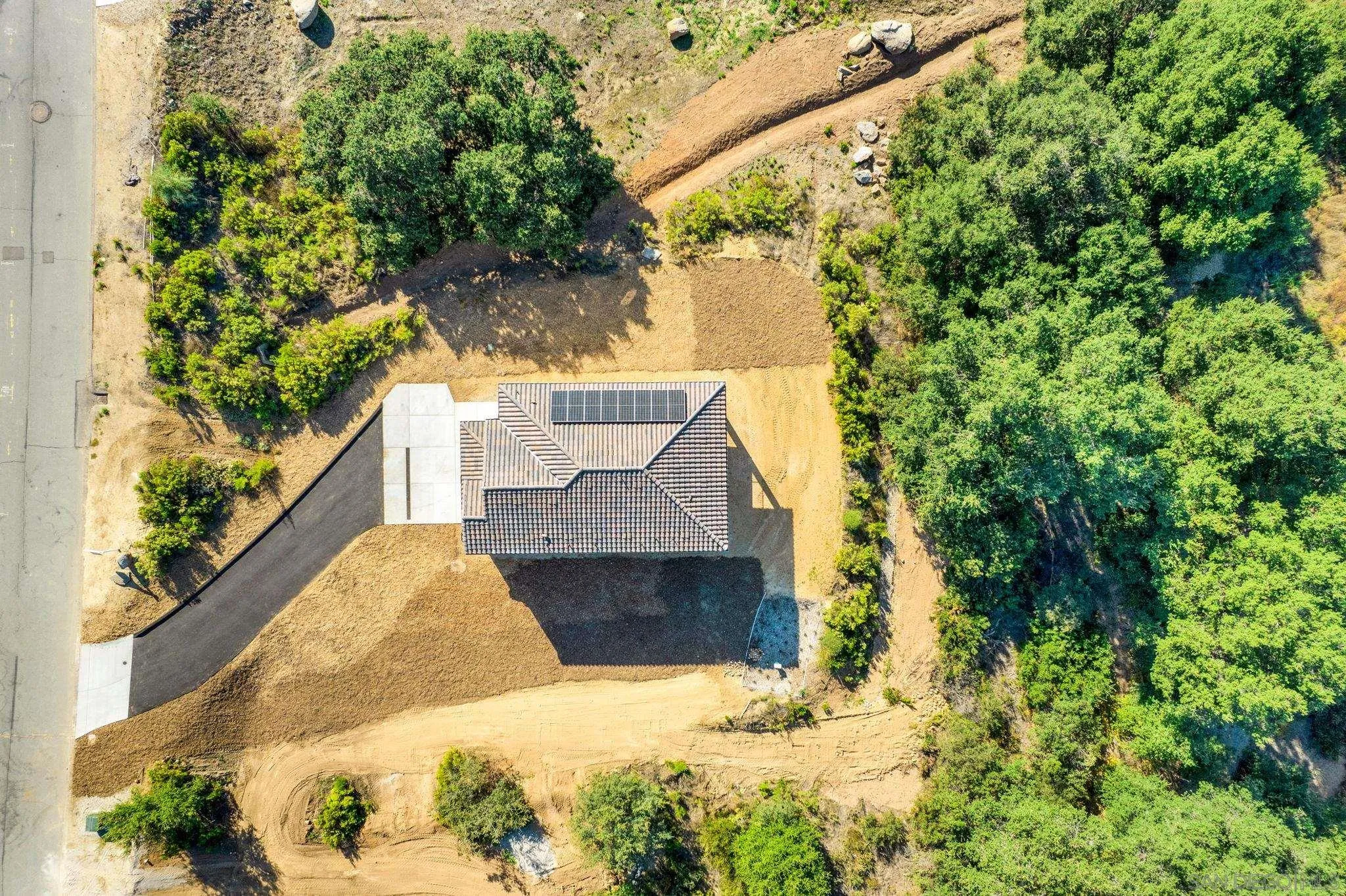 12544 Via Vigneto Lakeside, CA 92040 - Photo 28 of 30 a view of a balcony with plants and a tree