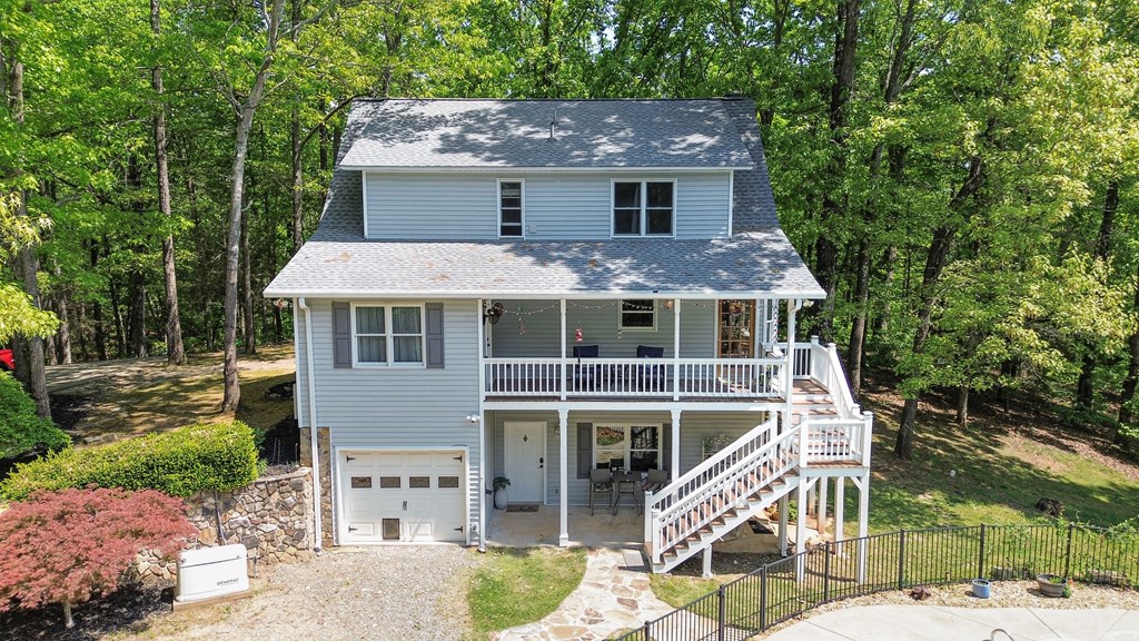 1136 Timber Ridge Lane Ellijay, GA 30540 - Photo 34 of 36 a aerial view of a house with a yard