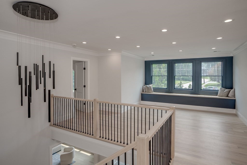 68 Clarke Circle Needham, MA 02492 - Photo 22 of 40 a view of hallway with livingroom