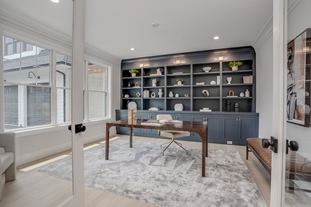 68 Clarke Circle Needham, MA 02492 - Photo 6 of 40 a reading room with furniture and a window