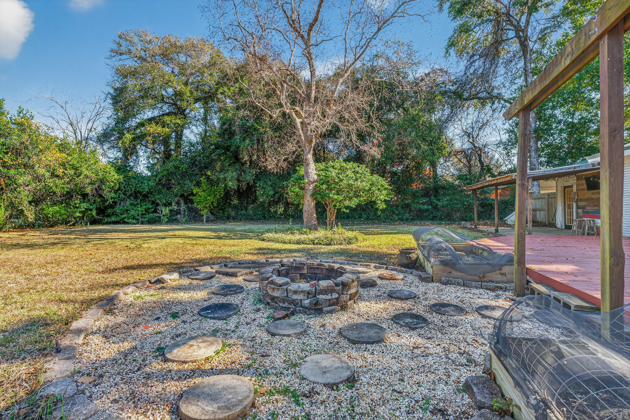 9 Walnut Avenue Shalimar, FL 32579 - Photo 30 of 61 a view of a swimming pool with a yard