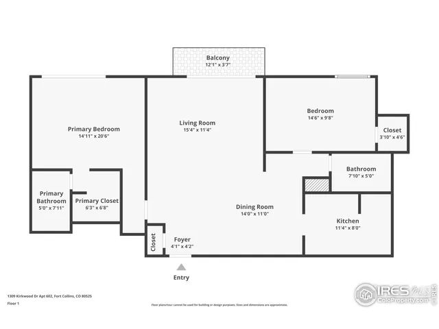 $310,000 | 1309 Kirkwood Drive, Unit 602, Fort Collins, CO 80525