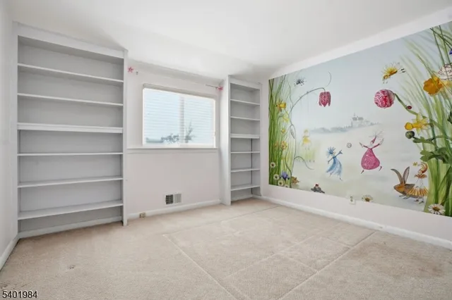 a view of room with cabinet