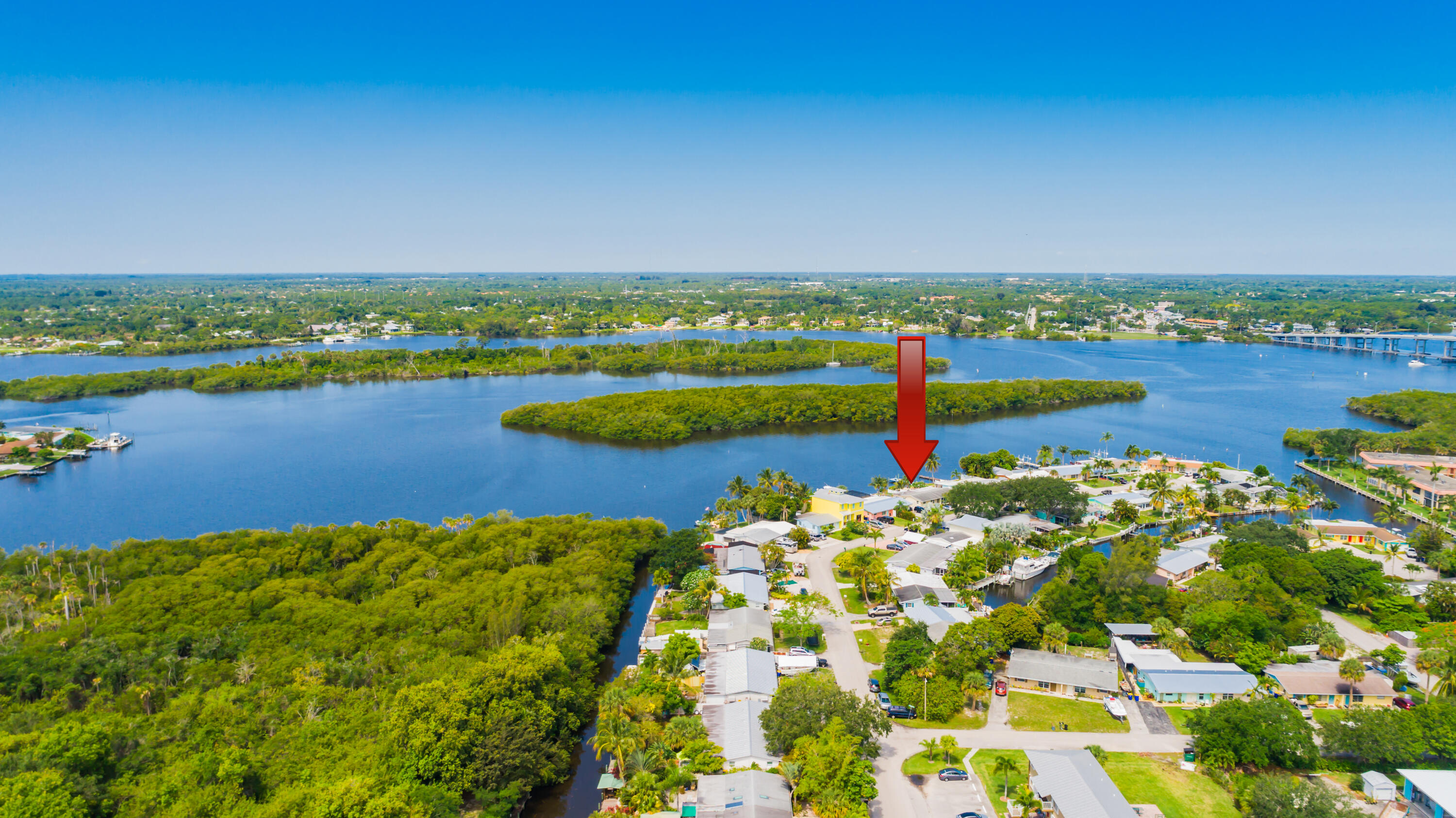 100 Southwest Hideaway Place Stuart, FL 34994 - Photo 2 of 27 100 SW Hideaway Place Aerials-3