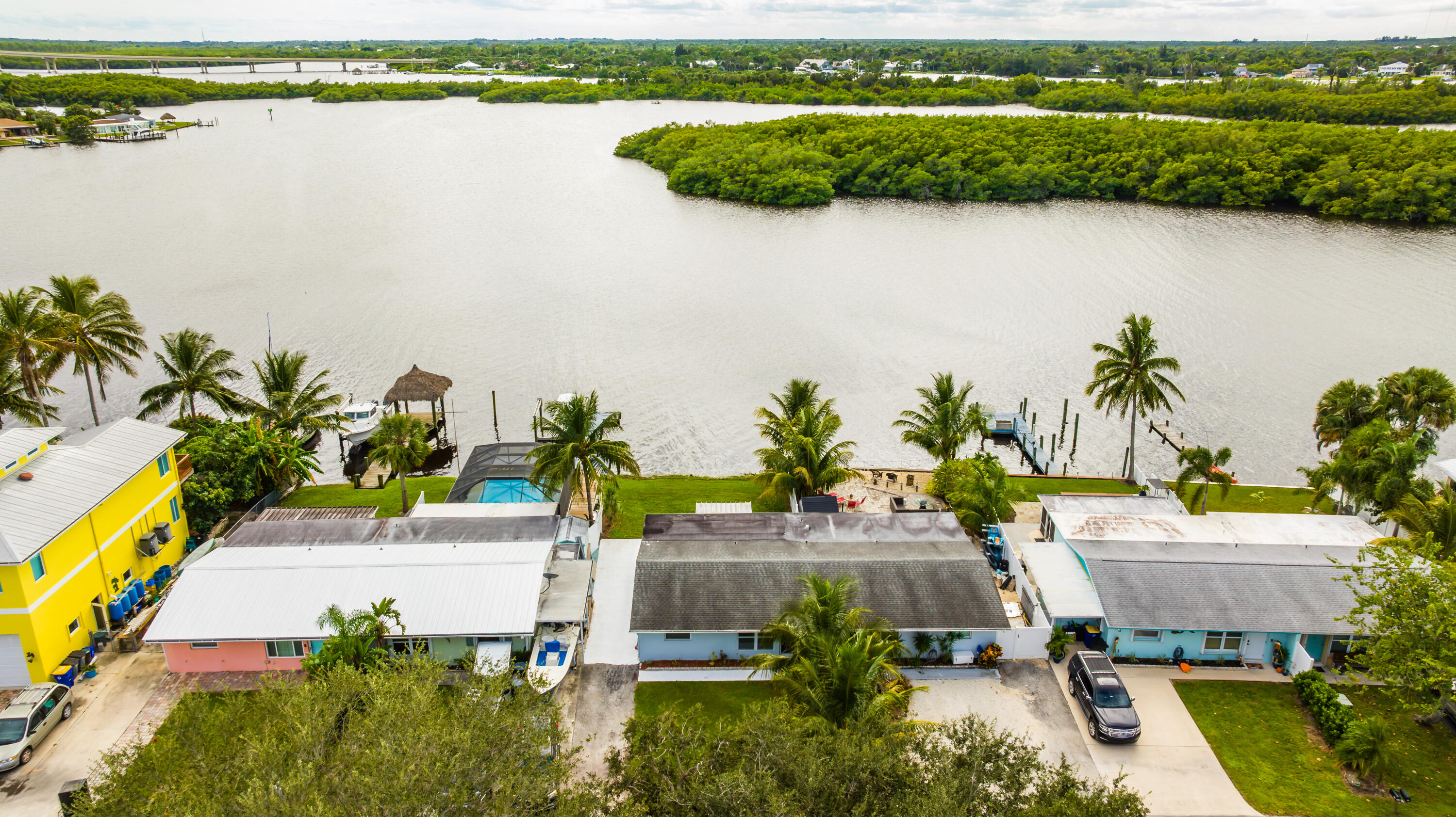 100 Southwest Hideaway Place Stuart, FL 34994 - Photo 4 of 27 100 SW Hideaway Place Aerials-2